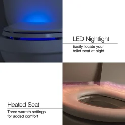 Elongated bidet toilet seat^Kohler Sale