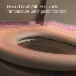 Elongated bidet toilet seat^Kohler Clearance