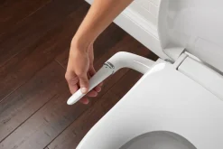 Elongated manual bidet toilet seat^Kohler New