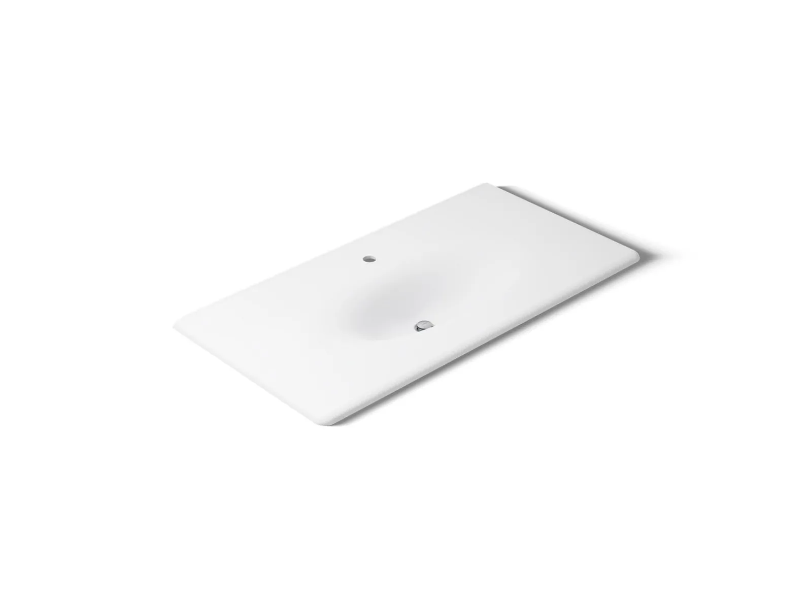 43" Enameled cast iron vanity top with integrated oval sink^Kohler Outlet