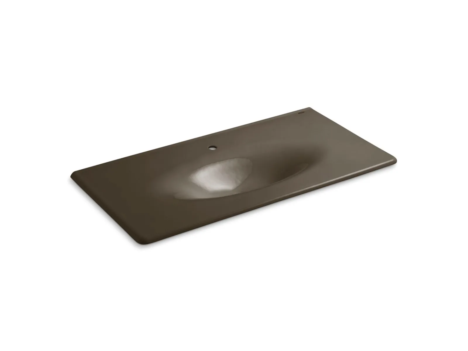 43" Enameled cast iron vanity top with integrated oval sink^Kohler Outlet
