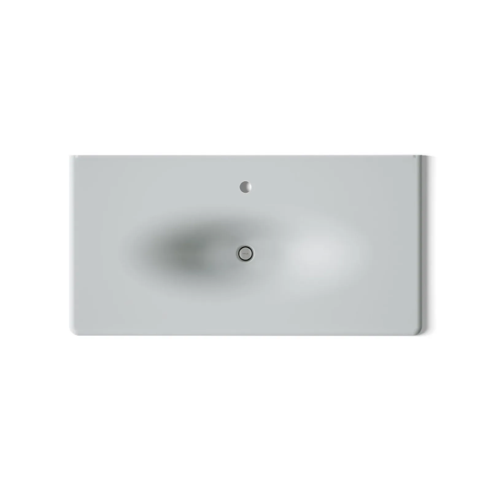 43" Enameled cast iron vanity top with integrated oval sink^Kohler Outlet