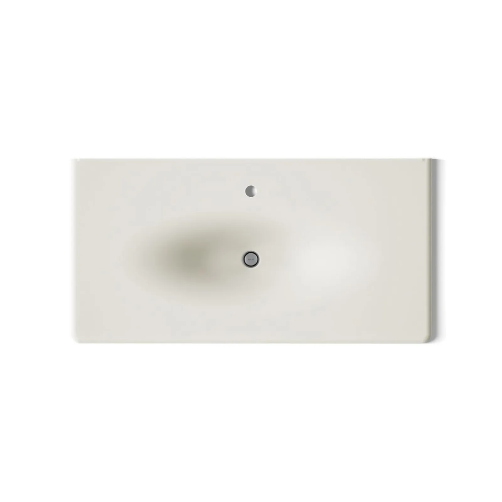 43" Enameled cast iron vanity top with integrated oval sink^Kohler Outlet