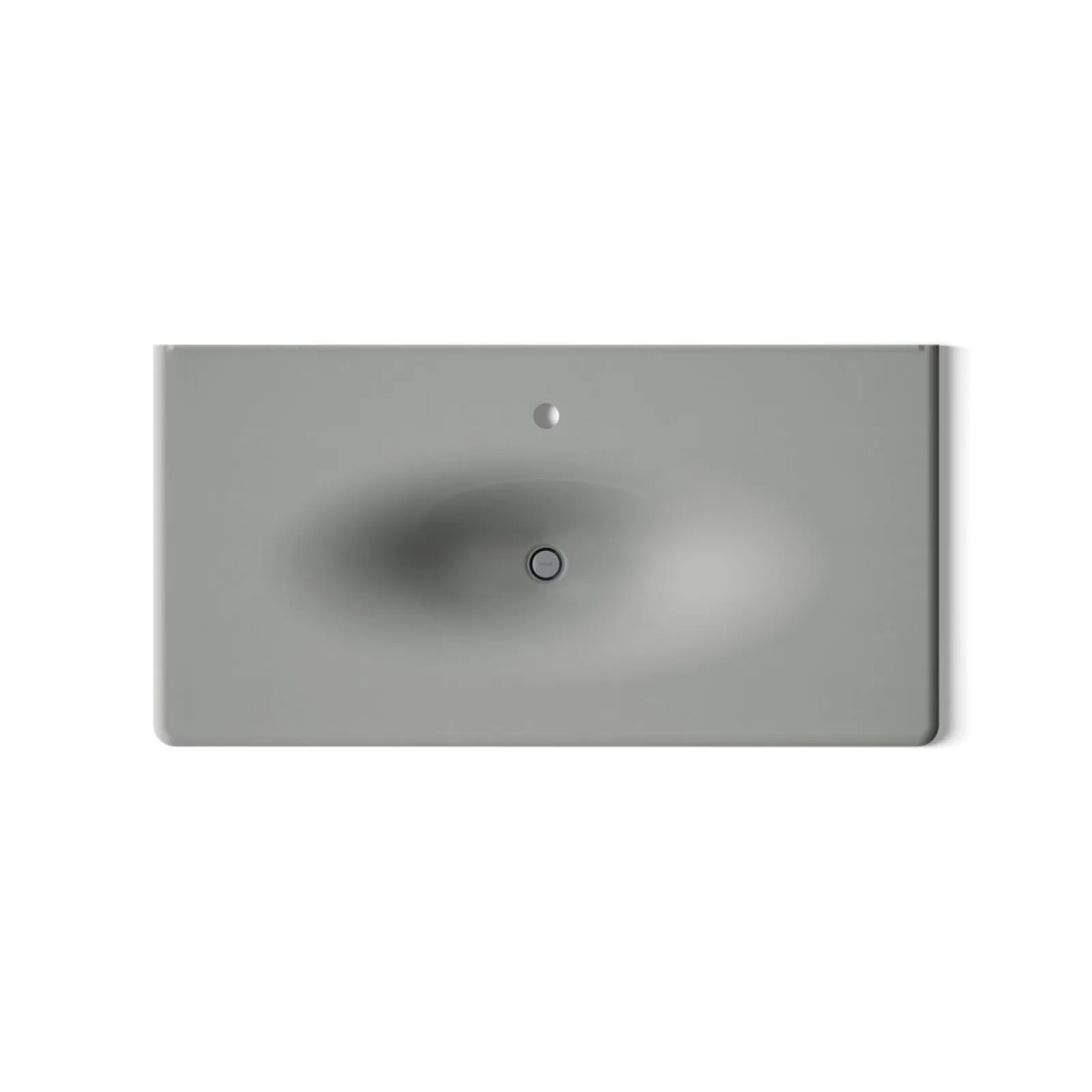 43" Enameled cast iron vanity top with integrated oval sink^Kohler Outlet