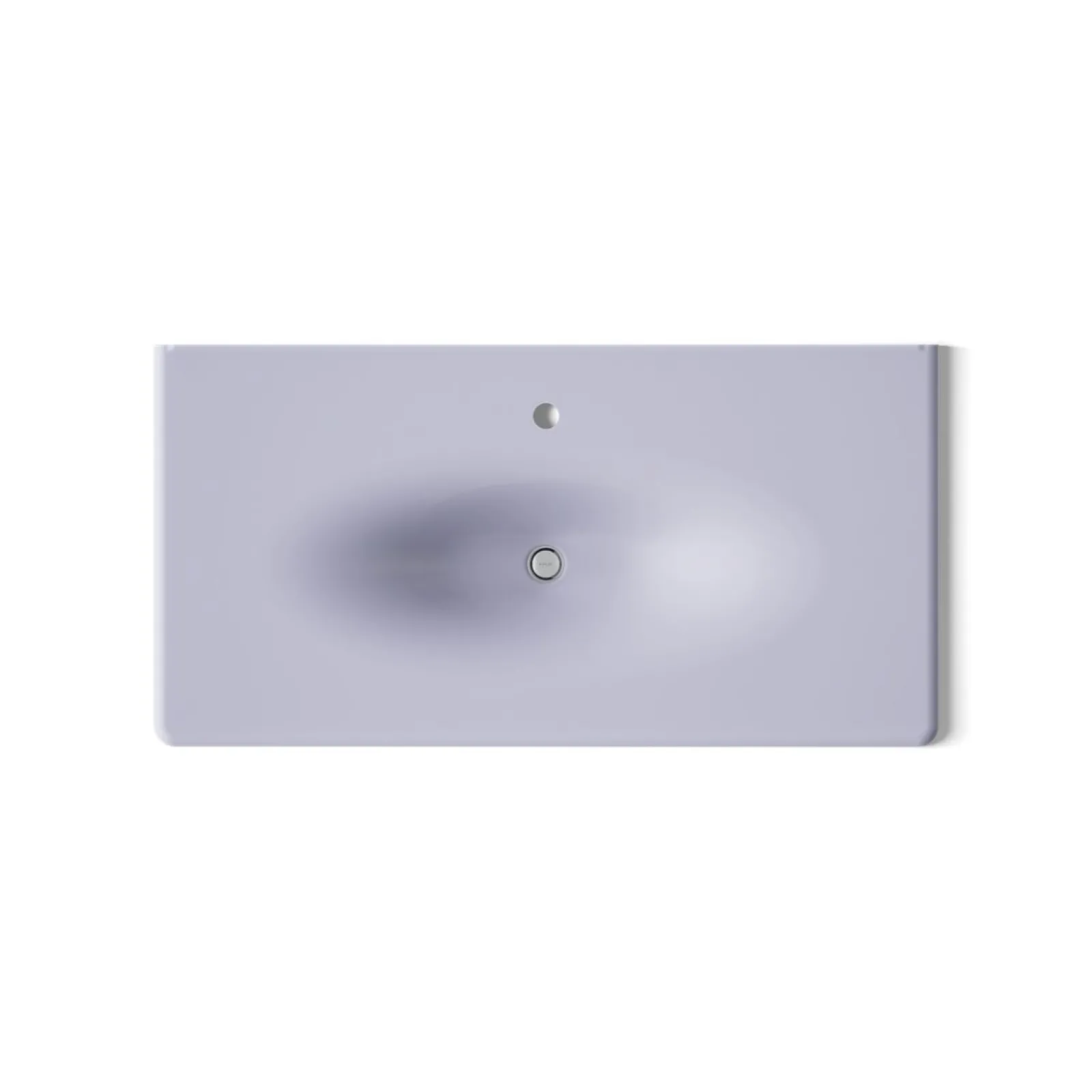 43" Enameled cast iron vanity top with integrated oval sink^Kohler Outlet