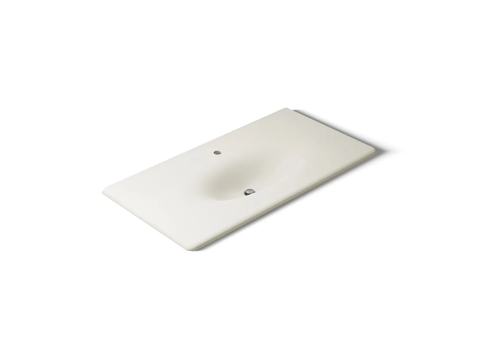 43" Enameled cast iron vanity top with integrated oval sink^Kohler Outlet