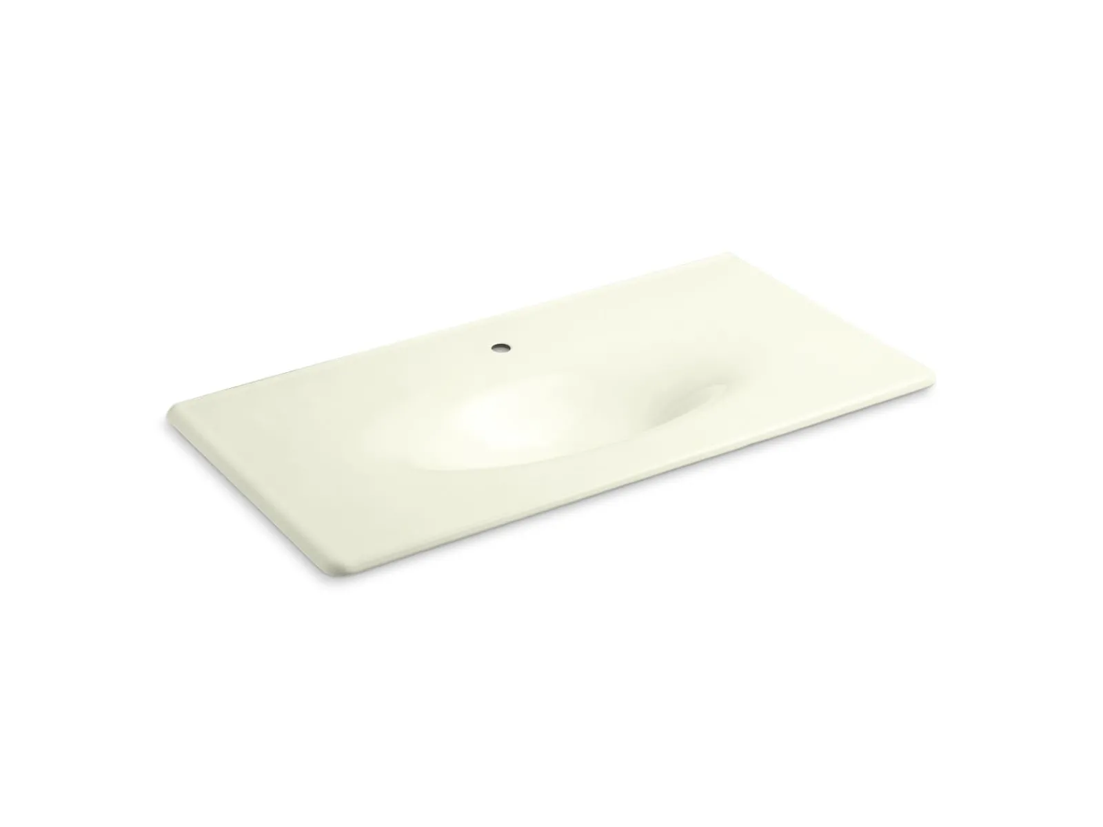 43" Enameled cast iron vanity top with integrated oval sink^Kohler Outlet