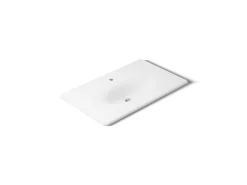 37" Enameled cast iron vanity top with integrated oval sink^Kohler Hot