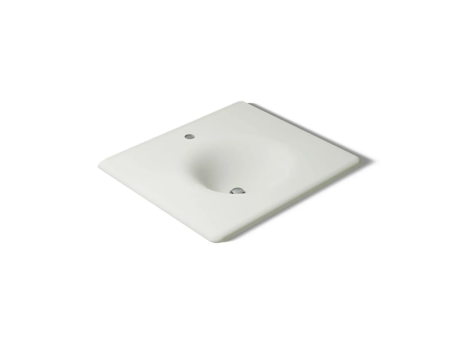 25" Enameled cast iron vanity top with integrated round sink^Kohler New