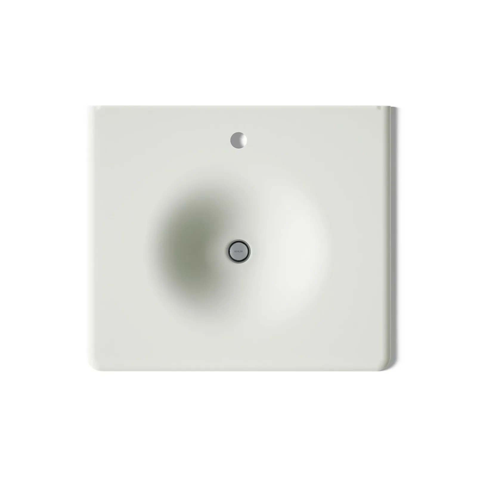 25" Enameled cast iron vanity top with integrated round sink^Kohler New