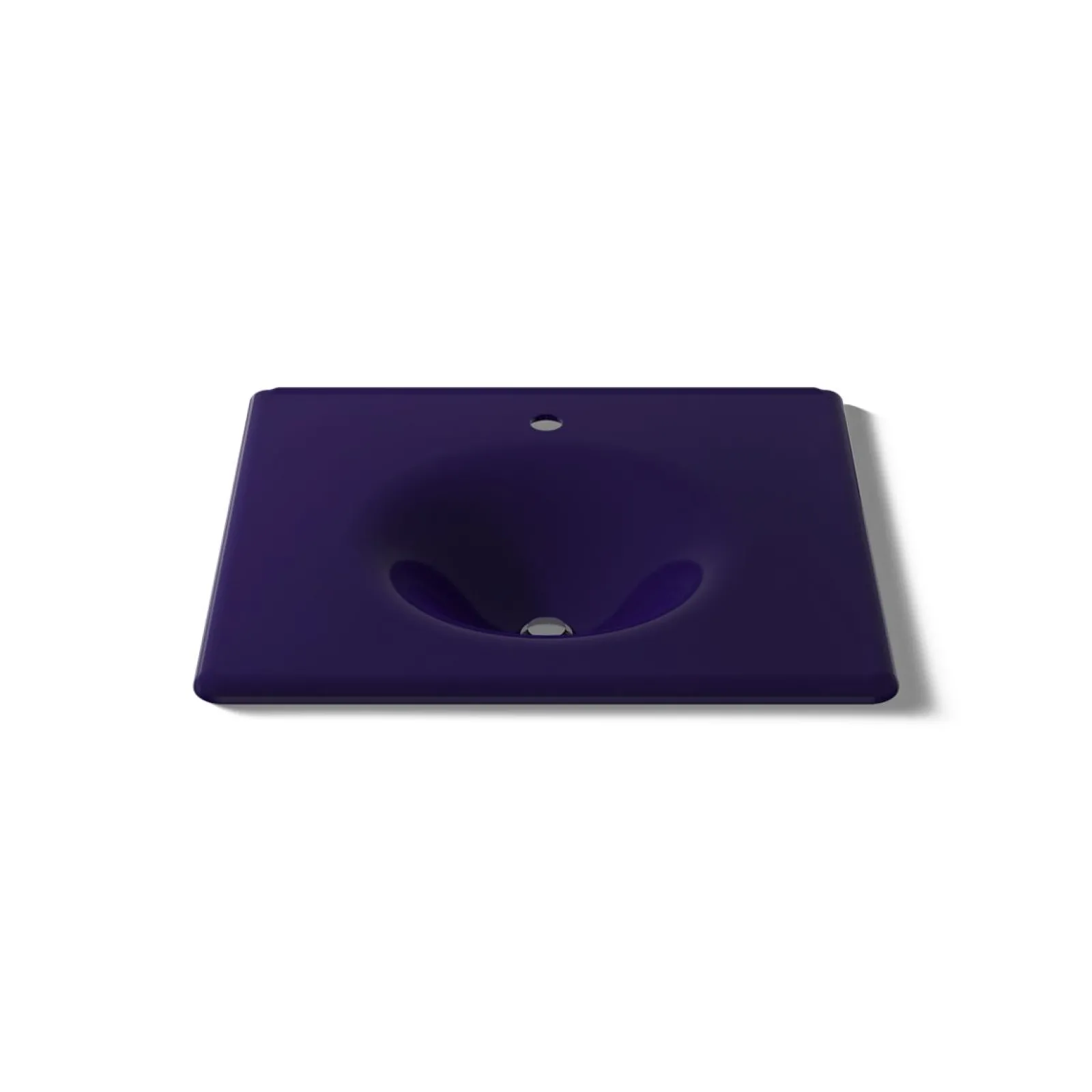 25" Enameled cast iron vanity top with integrated round sink^Kohler New