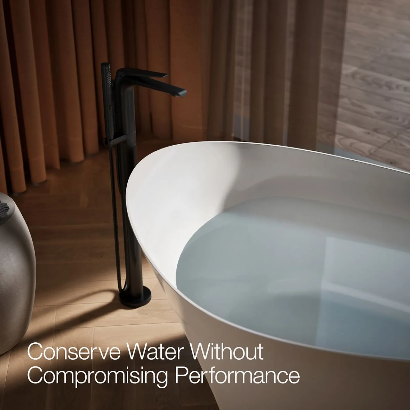 Floor-mount bath filler trim^Kohler Discount