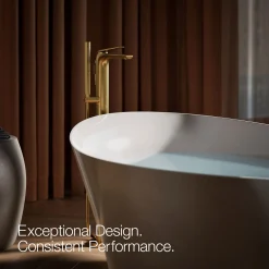 Floor-mount bath filler trim^Kohler Discount