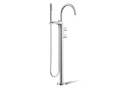 Floor-mount bath filler trim with lever handles and handshower^Kohler Sale