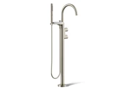 Floor-mount bath filler trim with lever handles and handshower^Kohler Sale