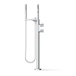 Floor-mount bath filler trim with lever handles and handshower^Kohler Sale