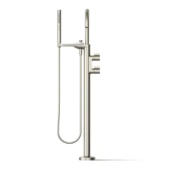 Floor-mount bath filler trim with lever handles and handshower^Kohler Sale