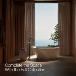 Floor-mount bath filler trim with lever handles and handshower^Kohler Sale