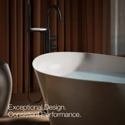 Floor-mount bath filler trim with lever handles and handshower^Kohler Sale