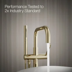 Floor-mount bath filler trim with handshower^Kohler Outlet