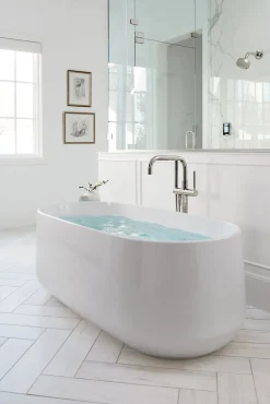 Floor-mount bath filler trim with handshower^Kohler Outlet