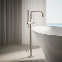 Floor-mount bath filler trim with handshower^Kohler Outlet