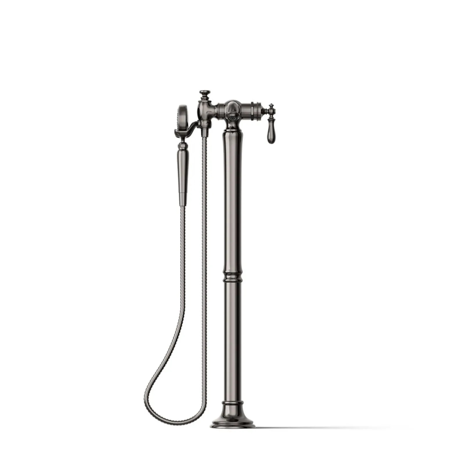 Floor-mount bath filler trim with handshower^Kohler Online