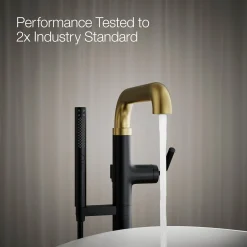 Floor-mount bath filler trim with handshower^Kohler Sale