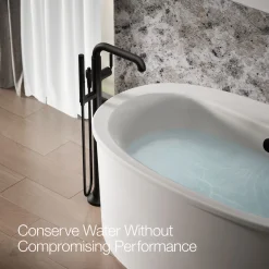 Floor-mount bath filler trim with handshower^Kohler Sale