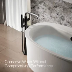 Floor-mount bath filler trim with handshower^Kohler Sale