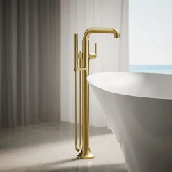 Floor-mount bath filler trim with handshower^Kohler Sale