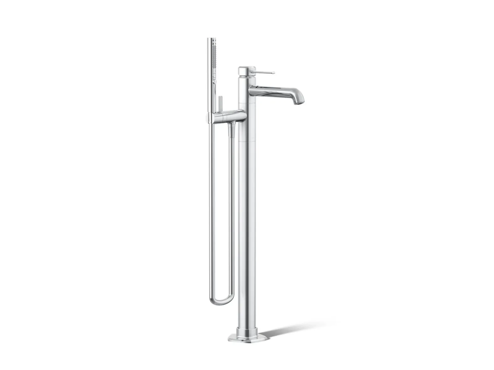 Floor-mount bath filler trim with handshower^Kohler Outlet