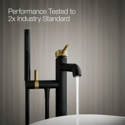 Floor-mount bath filler trim with handshower^Kohler Outlet