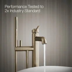 Floor-mount bath filler trim with handshower^Kohler Outlet
