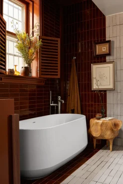 Floor-mount bath filler trim with handshower^Kohler Outlet