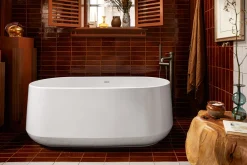 Floor-mount bath filler trim with handshower^Kohler Outlet