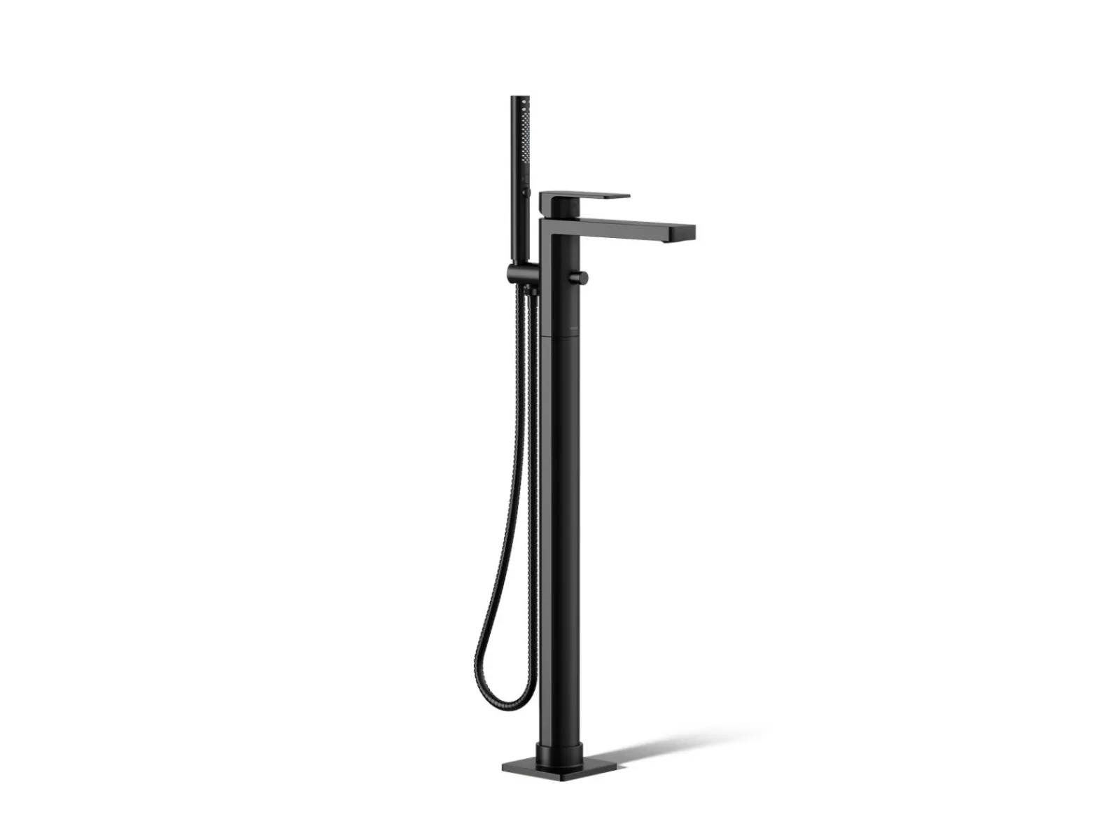 Floor-mount bath filler trim with handshower^Kohler Hot