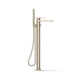 Floor-mount bath filler trim with handshower^Kohler Hot
