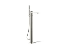 Floor-mount bath filler trim with handshower^Kohler Hot