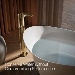 Floor-mount bath filler trim with handshower^Kohler Outlet