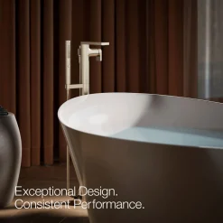 Floor-mount bath filler trim with handshower^Kohler Outlet