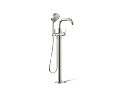 Floor-mount bath filler trim with handshower^Kohler Online