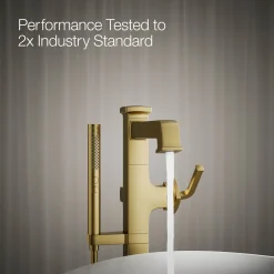 Floor-mount bath filler trim with handshower^Kohler Discount