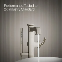 Floor-mount bath filler trim with handshower^Kohler Discount