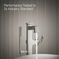Floor-mount bath filler trim with handshower^Kohler Discount