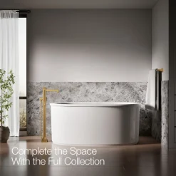 Floor-mount bath filler trim with handshower^Kohler Discount