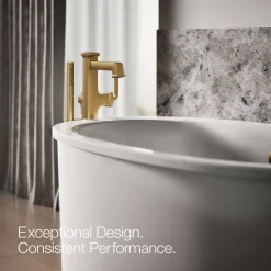 Floor-mount bath filler trim with handshower^Kohler Discount