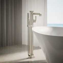 Floor-mount bath filler trim with handshower^Kohler Discount