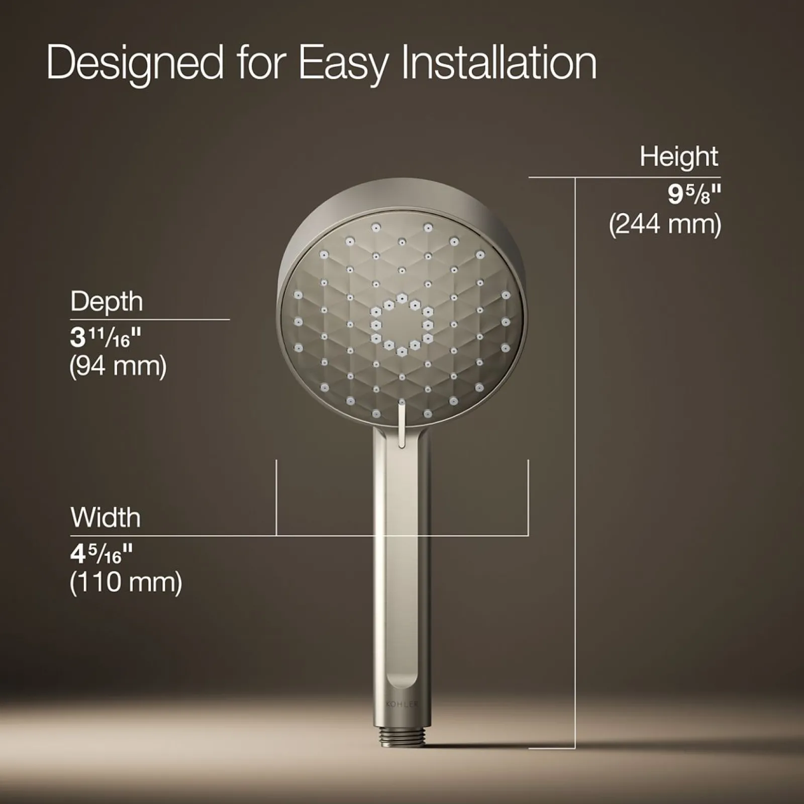 Four-function handshower, 1.75 gpm^Kohler Discount