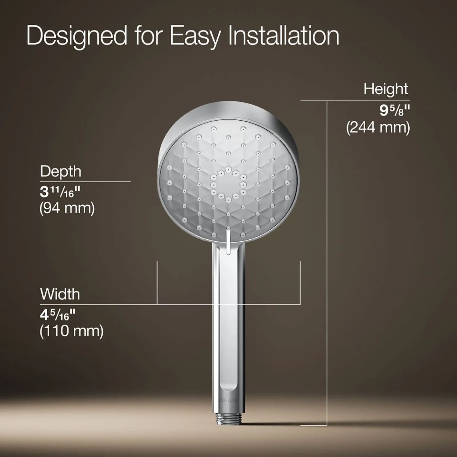 Four-function handshower, 1.75 gpm^Kohler Discount